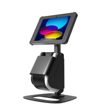 Load image into Gallery viewer, X Desk + Label Desk Stand for iPad and Brother Label Printer
