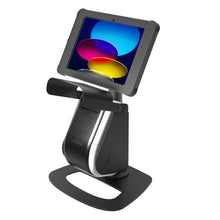 Load image into Gallery viewer, X Desk + Label Desk Stand for iPad and Brother Label Printer
